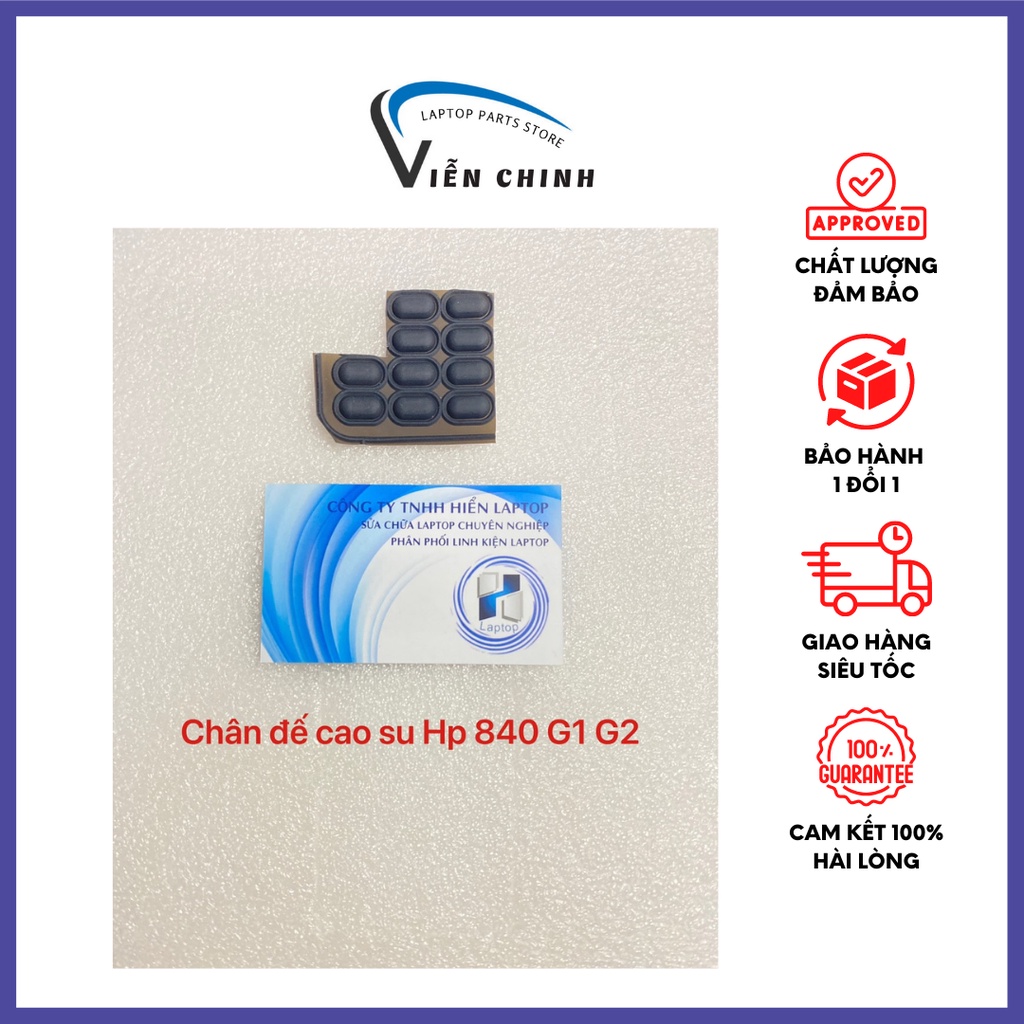 10 Chân đế cao su laptop Hp Elitebook 820 G1 G2, 725 G1 G2, 745 G1 G2, 840 G1 G2, 850 G1 G2