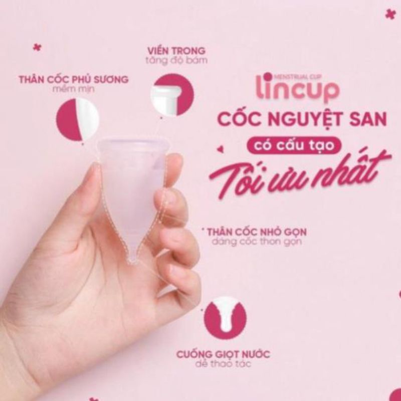 [Chính hãng] Cốc nguyệt san LINCUP Nhập khẩu từ Mỹ