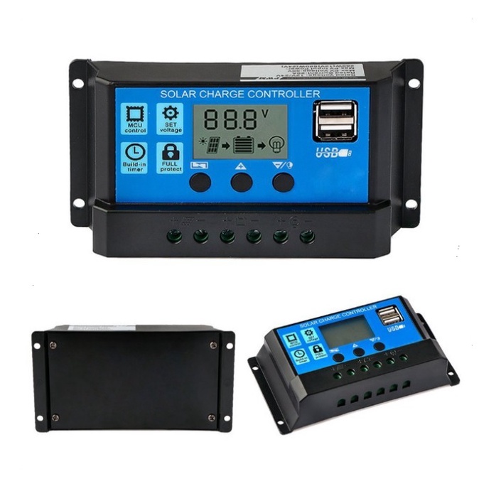 Sạc Năng Lượng Mặt Trời PWM 30A 12V/24V