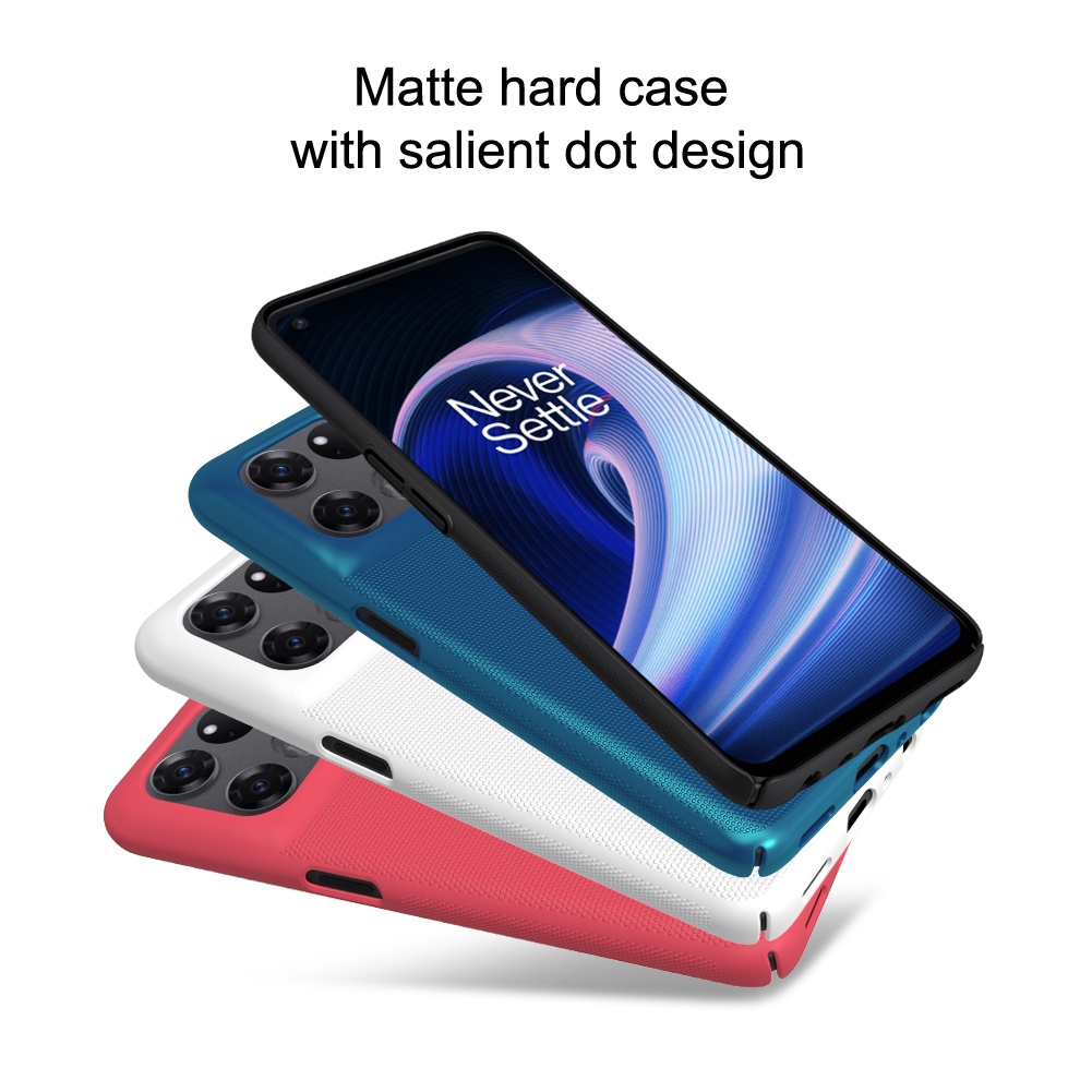 Ốp Điện Thoại Nillkin Bằng PC Cứng Siêu Mỏng Mặt Nhám Chống Sốc Chống Dấu Vân Tay Cho OnePlus Ace