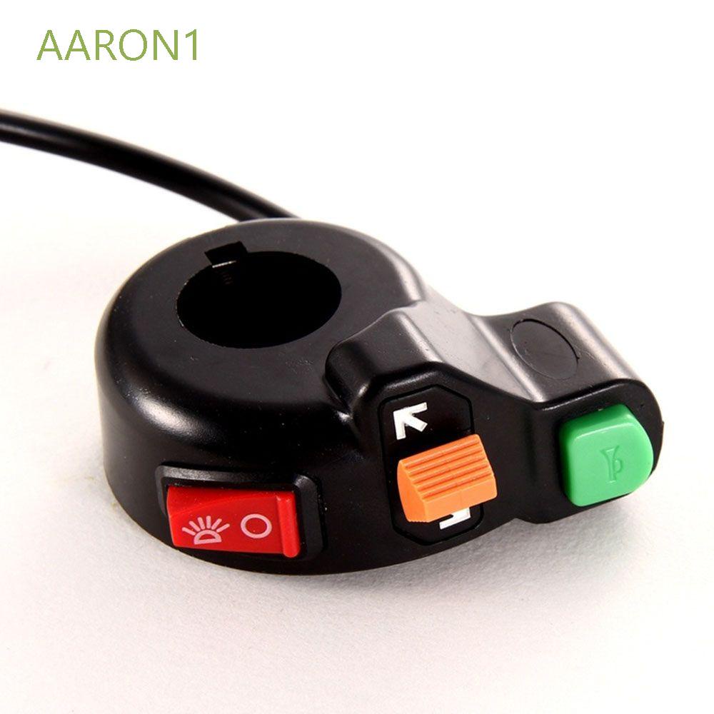 Aaron1 Công Tắc Bật / Tắt Đèn Pha 3 Trong 1 7 / 8 "Nhiều Màu Tiện Dụng Cho Xe Máy / Xe Đạp Điện