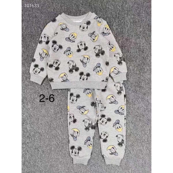 Bộ nỉ cho bé trai 2-6 tuổi. inb mình gửi thêm mẫu