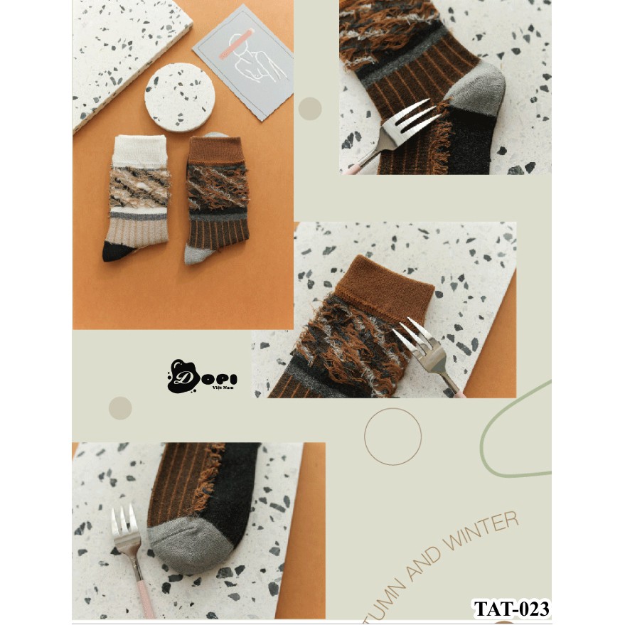 Tất nữ cao cổ vớ nữ cao cổ Edition khử mùi kháng khuẩn chống hôi chân TAT-023