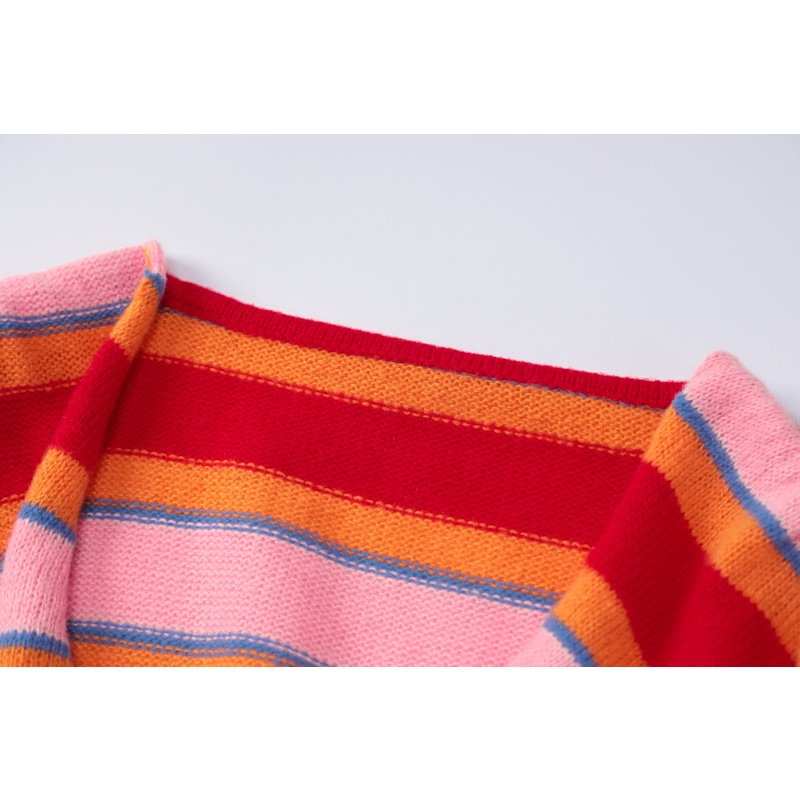 Bộ Áo Nỉ Dài Tay Cổ Chữ V + Chân Váy Lưng Cao Phối Dây Rút Thời Trang Dành Cho Nữ