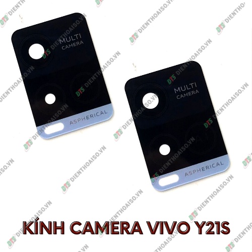 Mặt kính camera vivo y21s có sẵn keo