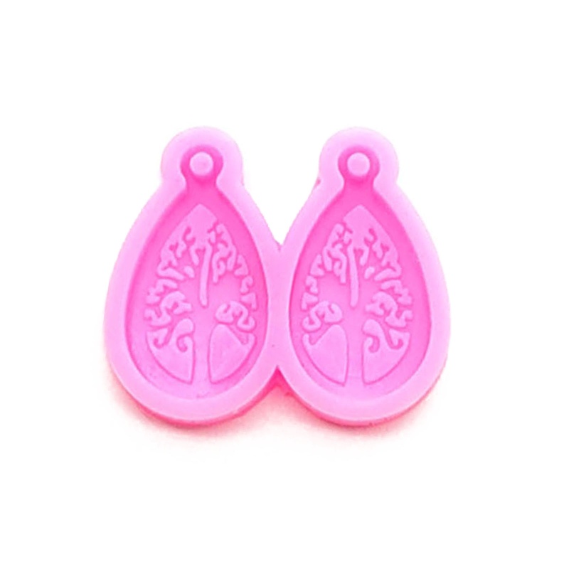 Khuôn Nhựa Làm Mặt Trang Sức Bông Tai DIY Cho Nữ