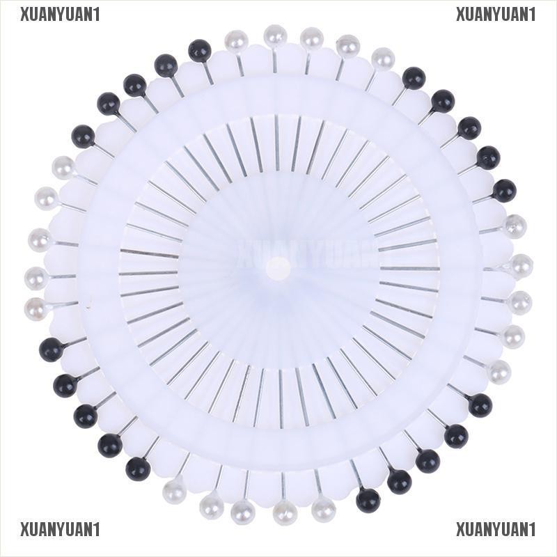 [XUANYUAN1] 40 Kim Ghim Đầu Ngọc Trai Thẳng Dùng Trong May Vá