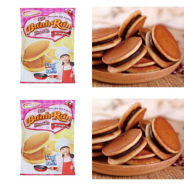 (Tp.HCM) Bột bánh rán Đoremon truyền thống/ socola 200gr | BigBuy360 - bigbuy360.vn