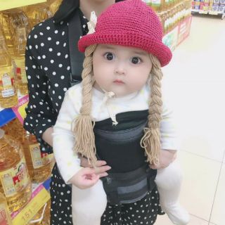 Địu ngồi POGNAE của Hàn Quốc Màu Hồng