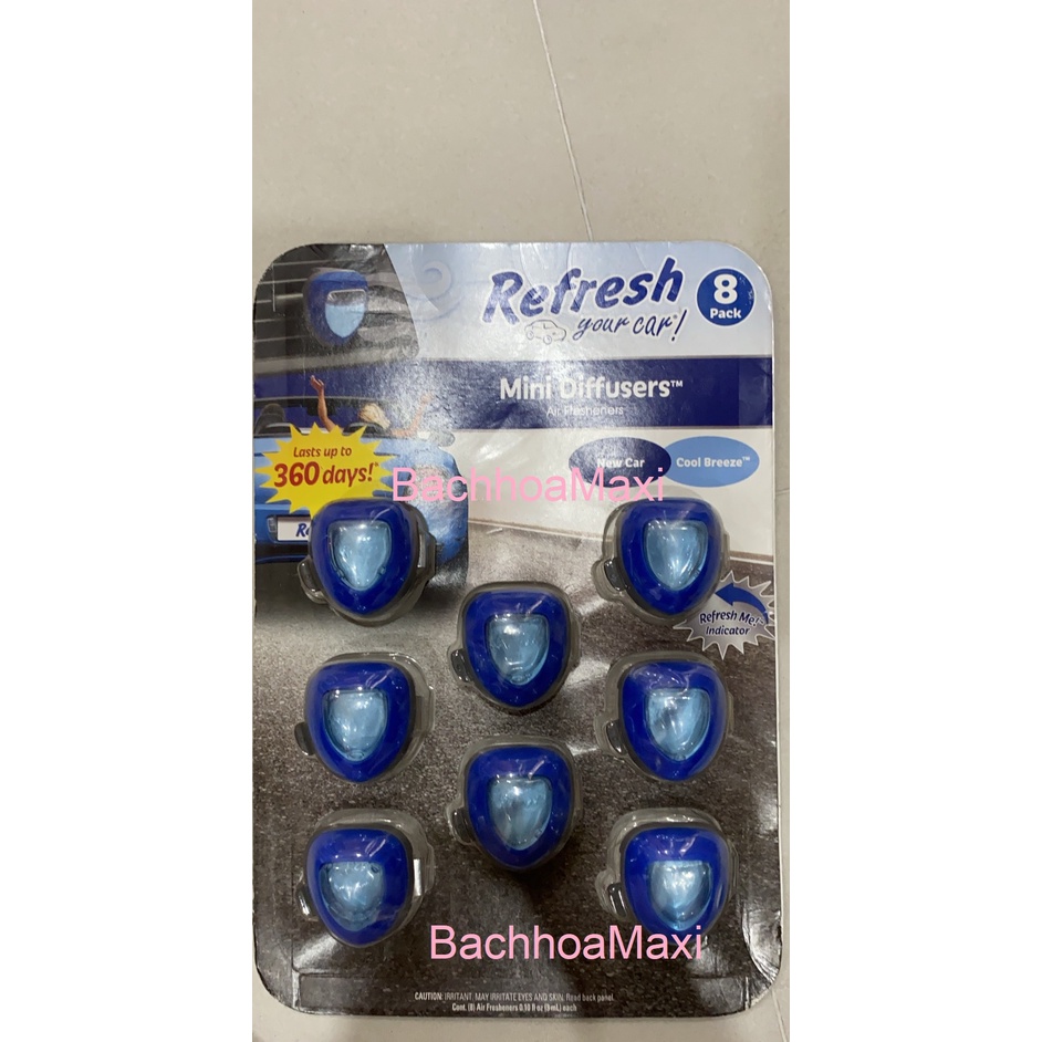 Nước Hoa Ô Tô Febreze Cao Cấp Kẹp Cửa Gió Điều Hòa Xe Hơi Febreze Car Vent Air Freshener_HÀNG MỸ | BigBuy360 - bigbuy360.vn