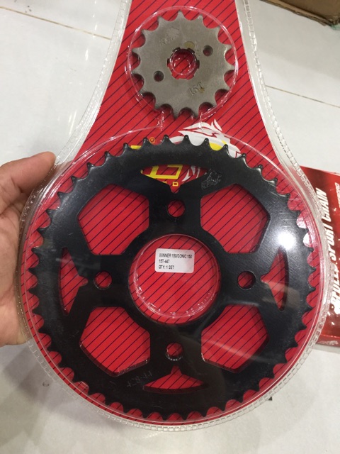 NSD Redleo Ex150 EX135 Winner X V1 SONIC full bộ nhông sên đĩa 3 món