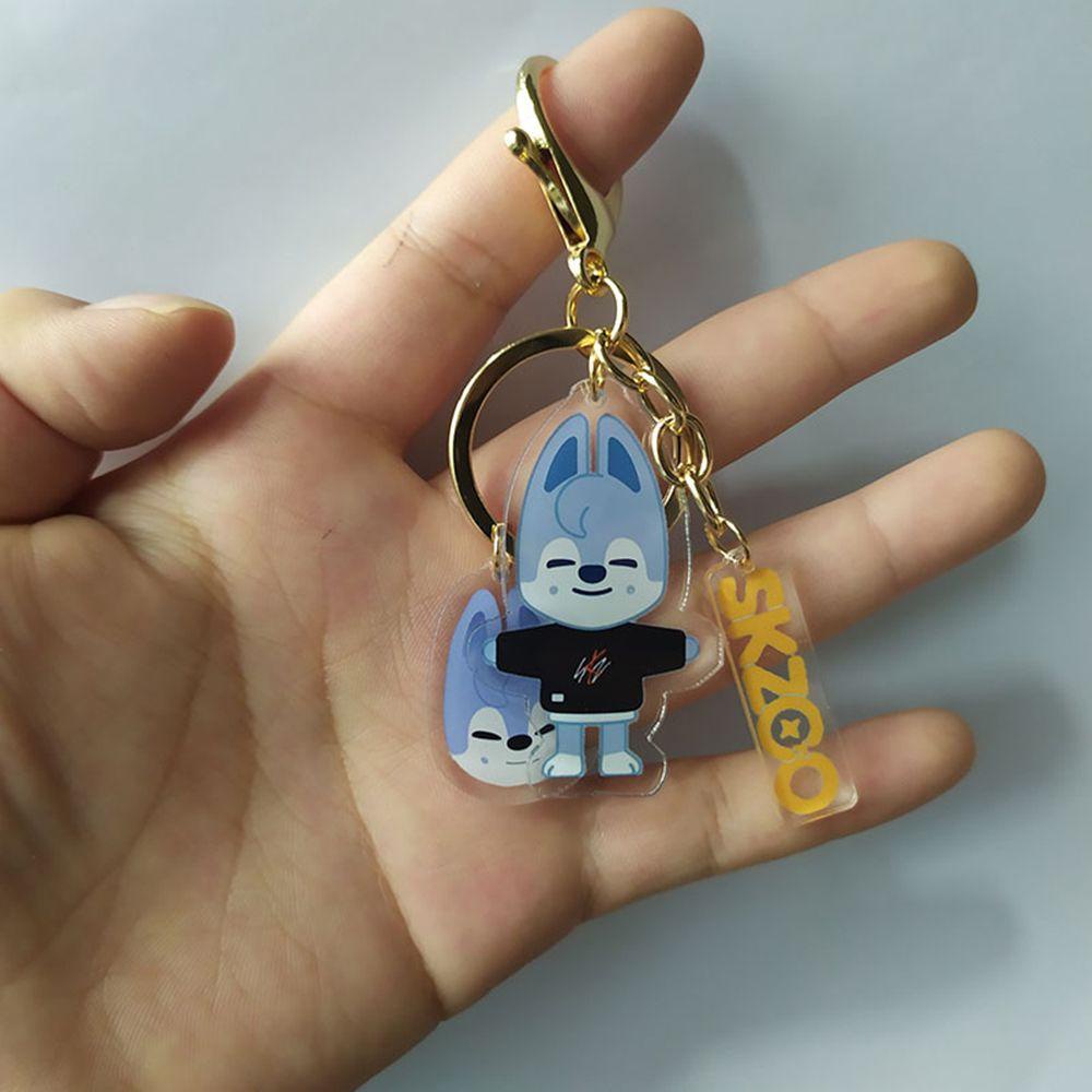Móc Chìa Khóa In Hình Các Nhân Vật Hoạt Hình Đáng Yêu