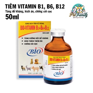 Vitamin Bio B1 B6 B12 - Bcomplex -  Lọ 50ml