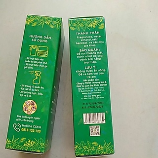 Combo 2 chai xả vải khô xanh lá lâm đại phúc
