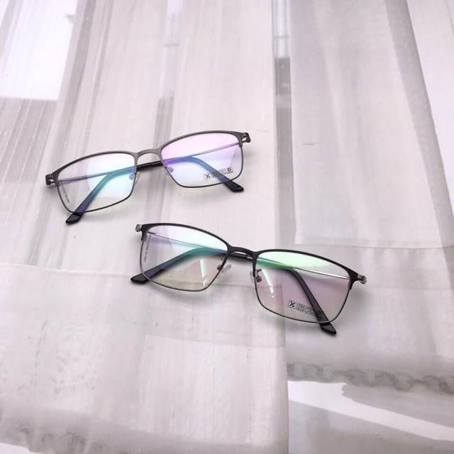 Kính gọng Kim loại tăm mảnh, siêu nhẹ 9042