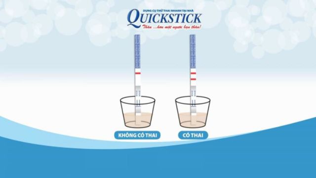 QUE THỬ THAI QUICKSTICK Nhanh- Chính Xác