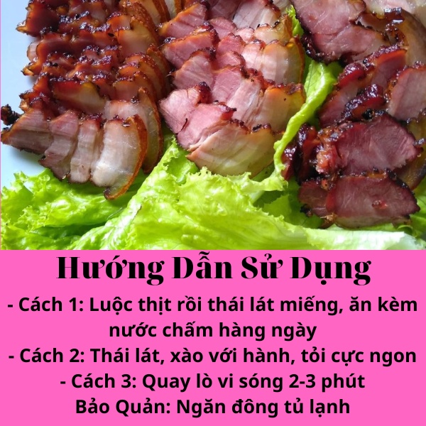 500Gr Thịt Ba Chỉ Gác Bếp Chuẩn Vị Tây Bắc