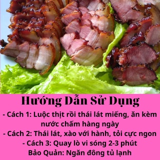 500Gr Thịt Ba Chỉ Gác Bếp Chuẩn Vị Tây Bắc