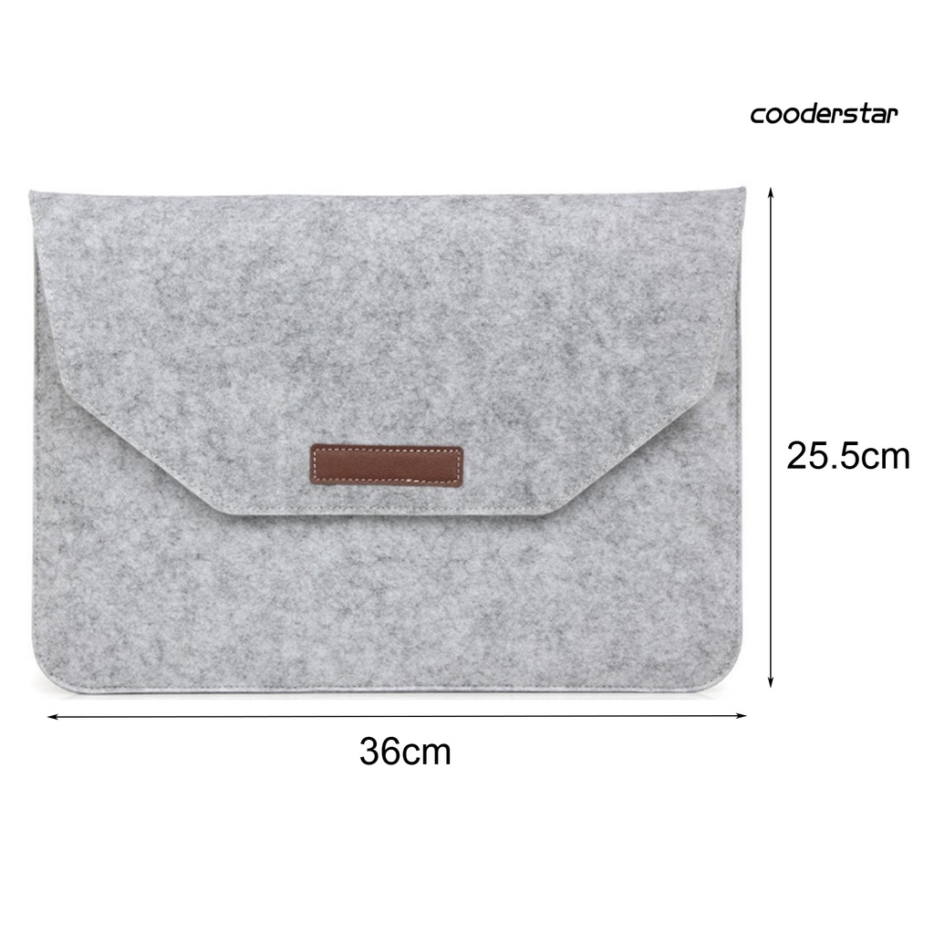 Túi đựng laptop bằng cotton 13 inch chống thấm nước cho Macbook