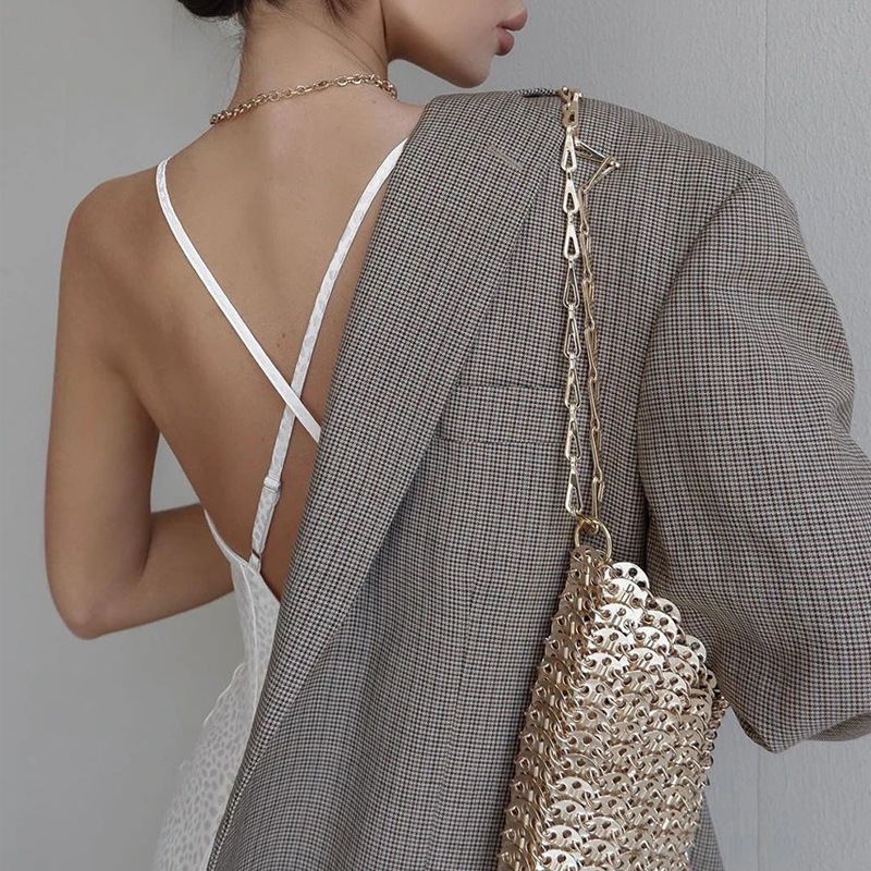 Đầm dài 2 dây hở lưng in họa tiết da báo quyến rũ cho nữ | BigBuy360 - bigbuy360.vn