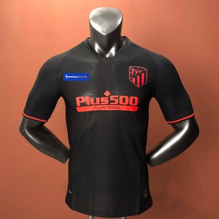 Áo đấu Atletico Madrid sân khách 2019-2020 màu đen, áo Atletico 2019/2020 màu đen sân khách - Bản SF (Thái Lan)
