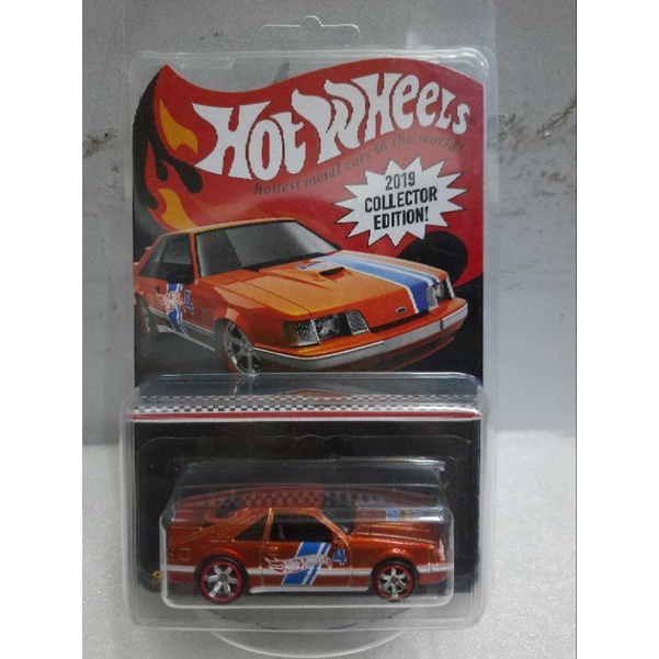 xe Hot Wheels RLC 1984 Ford Mustang Evo , hàng hiếm