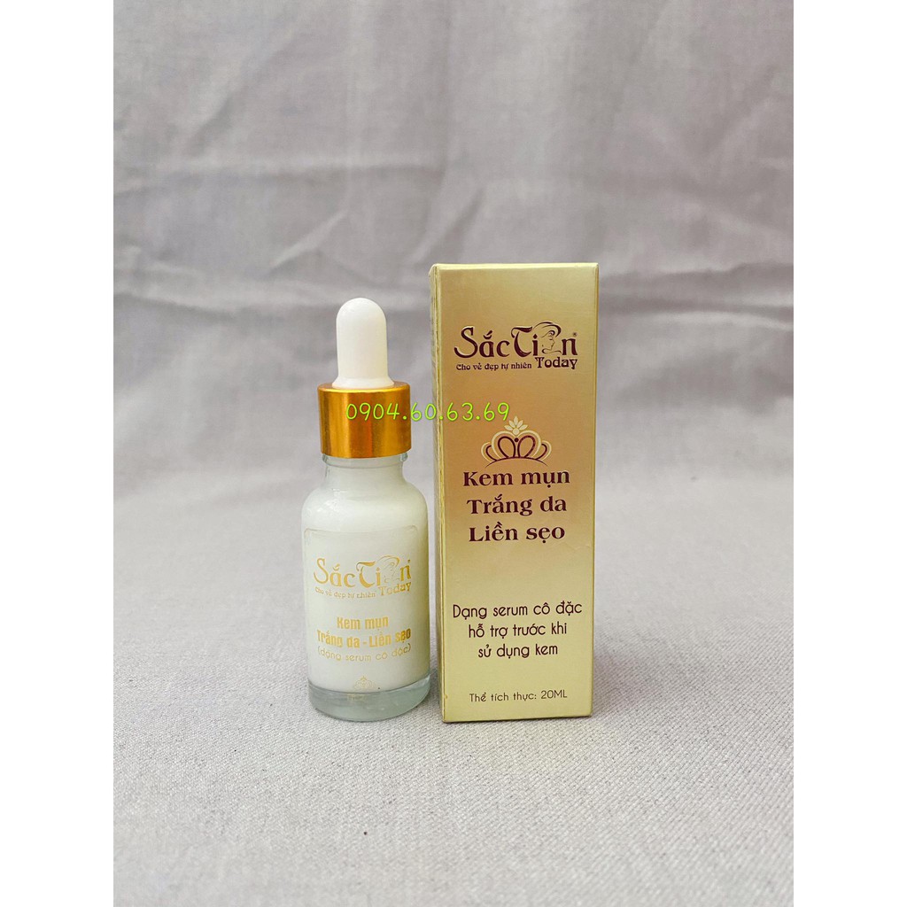 Serum SẮC TIÊN 20ml Mụn Trắng Da Liền Seo