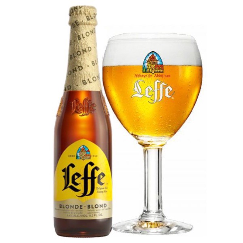 Bia Leffe Blonde, Leffe vàng, bia Bỉ nhập khẩu
