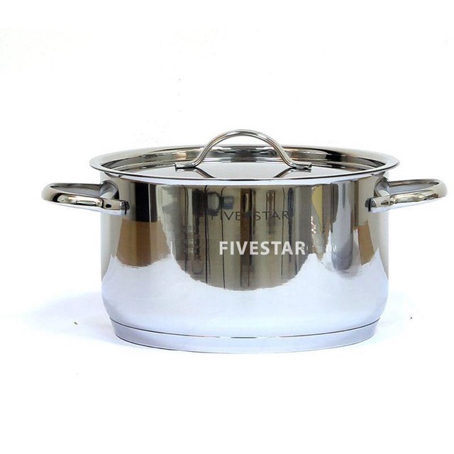 Bộ Nồi Inox Cao Cấp Fivestar 3 Lớp 5 Nồi