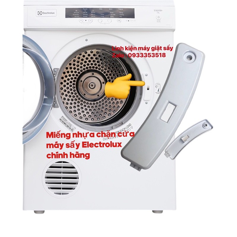 Miếng nhựa chặn cửa máy sấy Electrolux  chính hãng