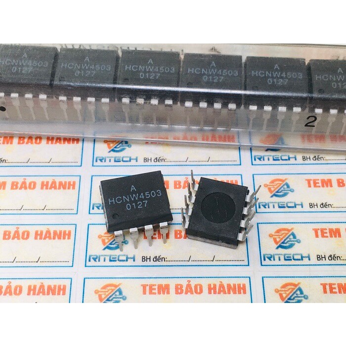 Combo 3 chiếc A HCNW4503, HCNW4503, HCNW 4503 Opto DIP-8 hàng chính hãng