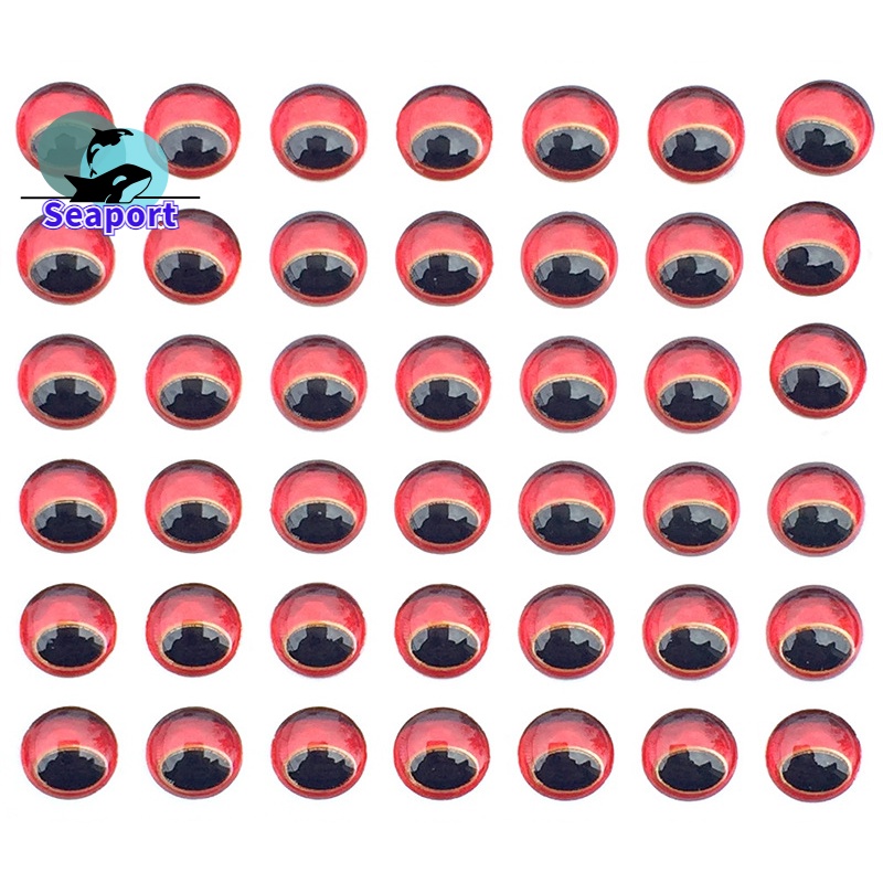 Bộ 20 Mắt Cá 3D 3MM Đến 6MM (Túi)