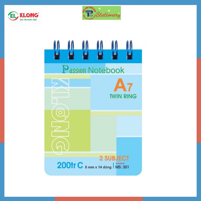 Sổ lò xo kép ngang Klong 200tr A7 offset 70/76; MS: 301