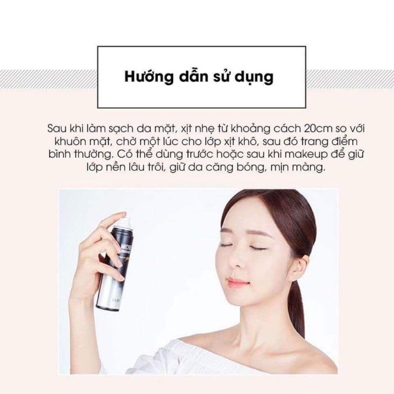 XỊT KHOÁNG KHÓA NỀN MAKEUP CLIO MICRO FESSIONAL MAKEUP LOCK FIXER 100ML | BigBuy360 - bigbuy360.vn