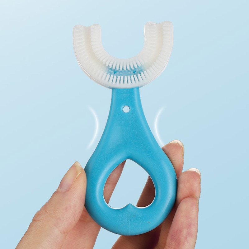 Bàn Chải Đánh Răng Hình Chữ U Cho Bé 2-6 Tuổi