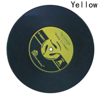 Lót Ly Silicon Hình Đĩa Cd Cổ Điển