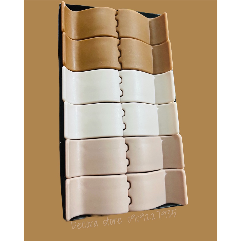 1 cái kẹp càng cua 5 răng 3 màu nhám 012 ( Mã xịn )