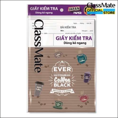 Giấy kiểm tra Classmate TP101