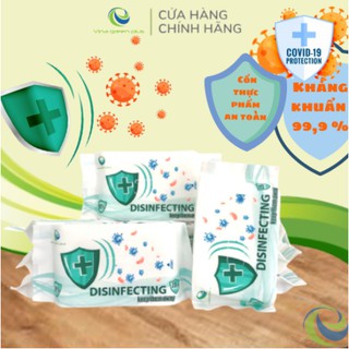 Khăn ướt kháng khuẩn 20 tờ/gói