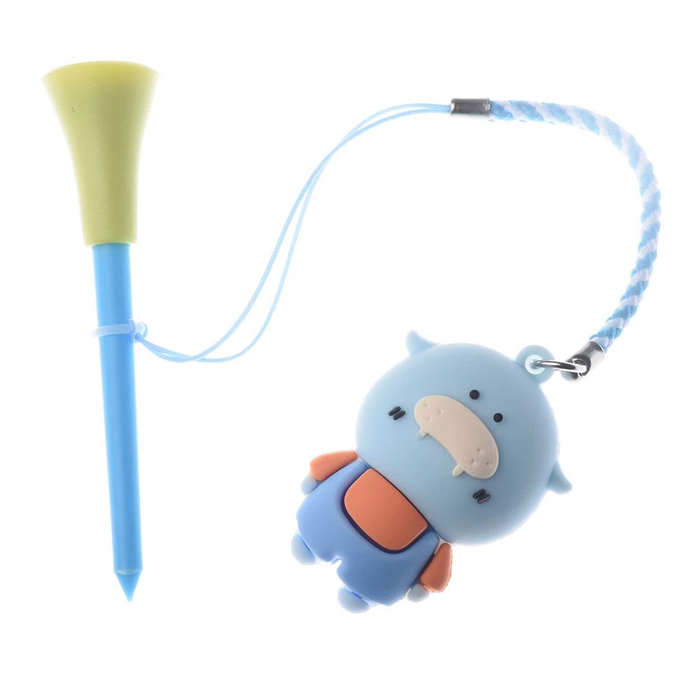 Giá đỡ bóng golf bằng cao su PVC 83mm in họa tiết hoạt hình độc đáo