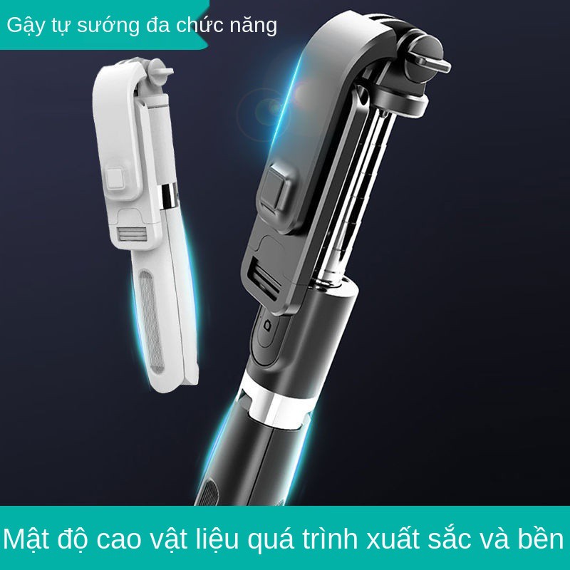 Gậy chụp ảnh tự sướng dài 1 mét Chân máy trực tiếp đa chức năng Bluetooth xoay Tạo tác điện thoại di động