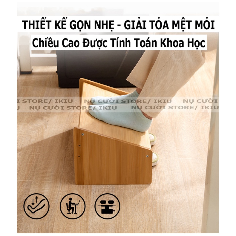 Ghế Gác Chân Văn Phòng - ghế kê chân Công Thái Học văn phòng, học sinh, sinh viên, chơi game