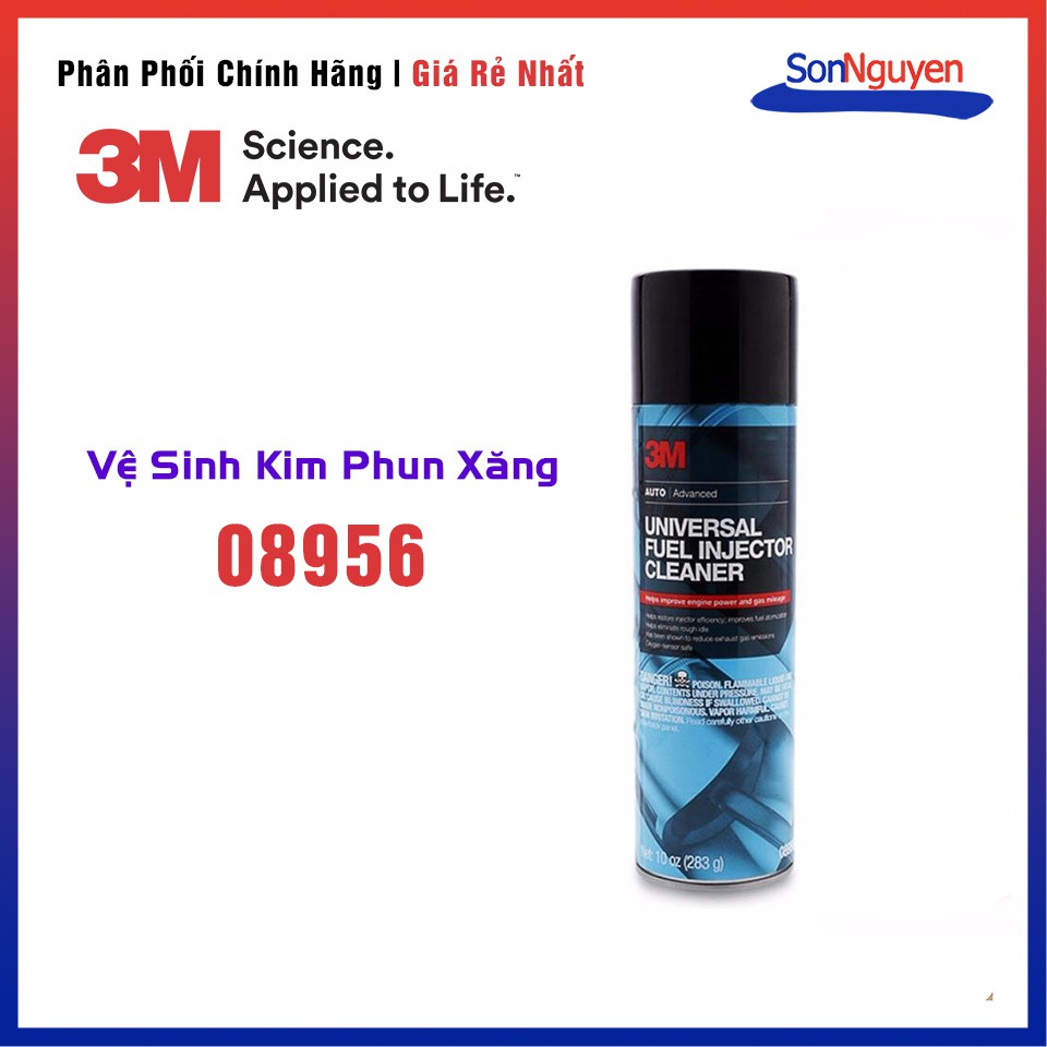 [Sonnguyen_Official] Dung dịch vệ sinh kim phun xăng điện tử Ô Tô 3M Universal Fuel Injector Cleaner 08956