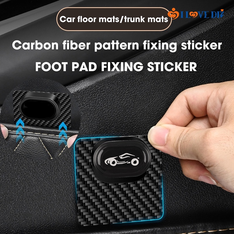 Miếng Dán Cố Định Chân Tự Dính Bằng PVC Chống Mòn Đa Năng Tiện Dụng Cho Xe Hơi
