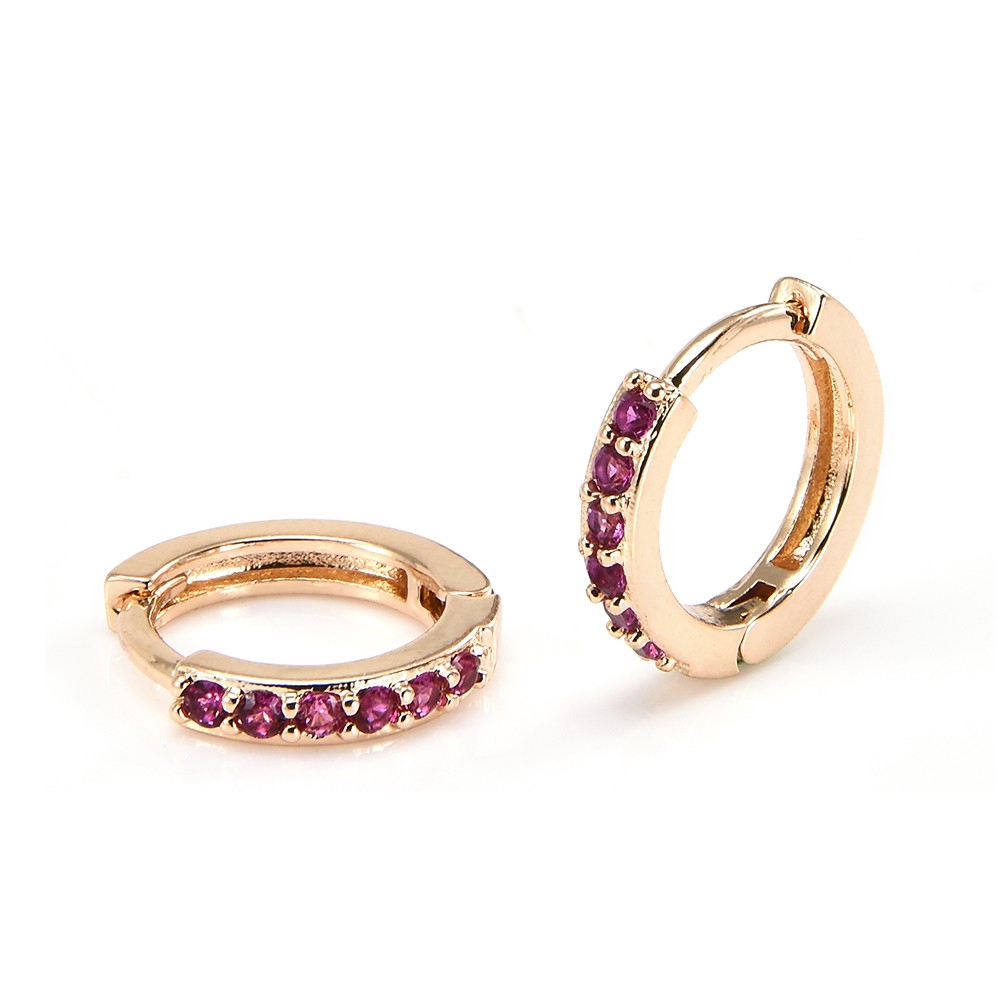 Bông Tai Khuyên Tròn Thời Trang Cá Tính Cho Nữ