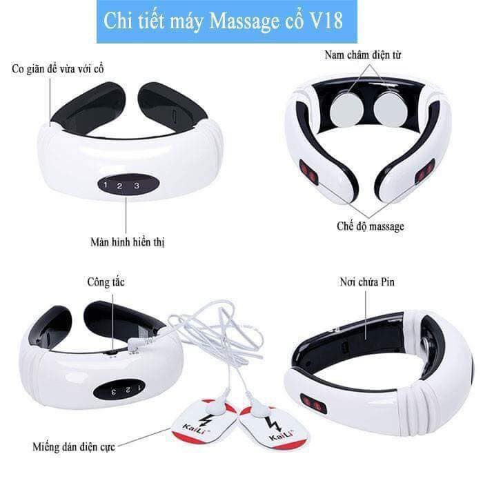 Máy Masage Cổ Toàn Thân 3D