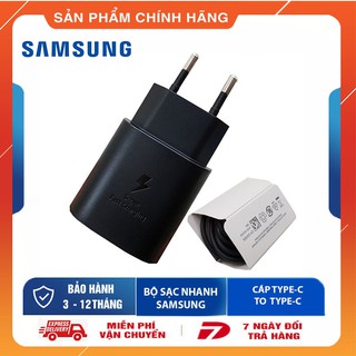 Bộ Sạc Samsung 25W Cho A90- Hàng Chính Hãng