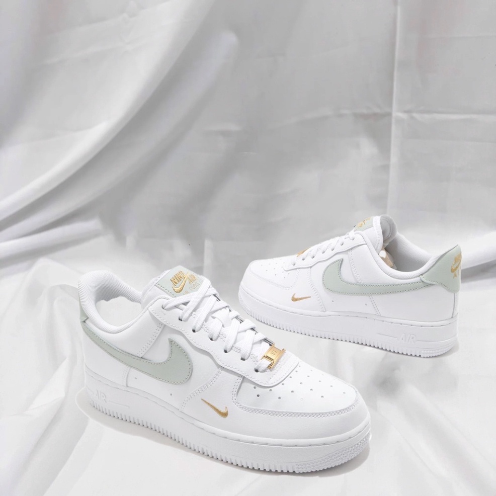 Giày_Nike Nam Nữ, Giày AF1 Low White Grey Gold Hàng Cao Cấp Full Box