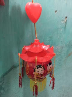 Lồng đèn trung thu 2 mái đình