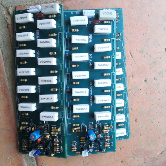 Mạch công suất amply 24 sò.